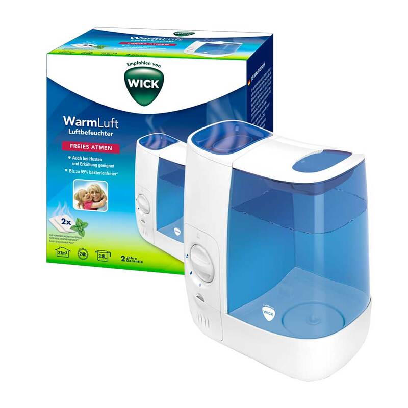 WICK Warmdampf-Luftbefeuchter WICK Warmdampf-Luftbefeuchter